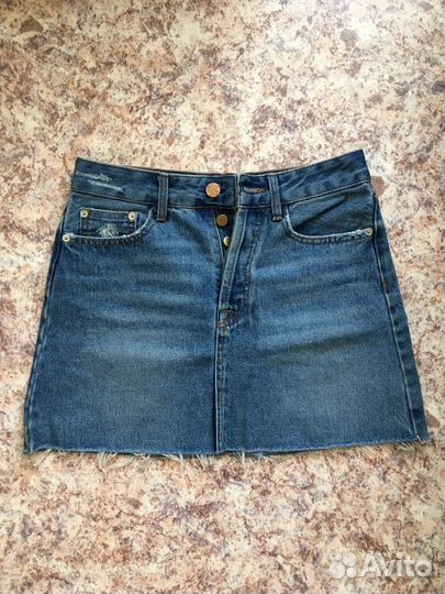 Юбка джинсовая