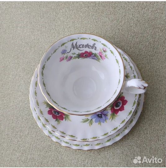 Чайное трио Royal Albert, март