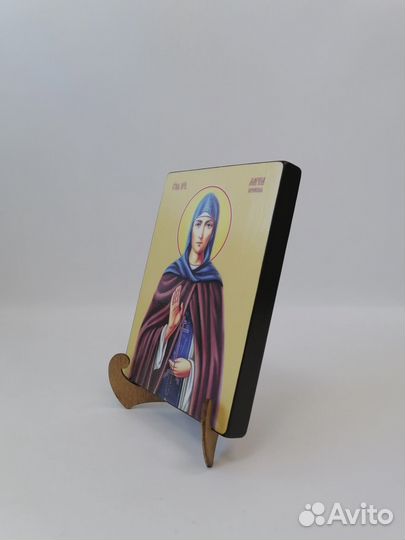 Преподобная Марина Берийская, 15x20x1,8 см, арт И8620