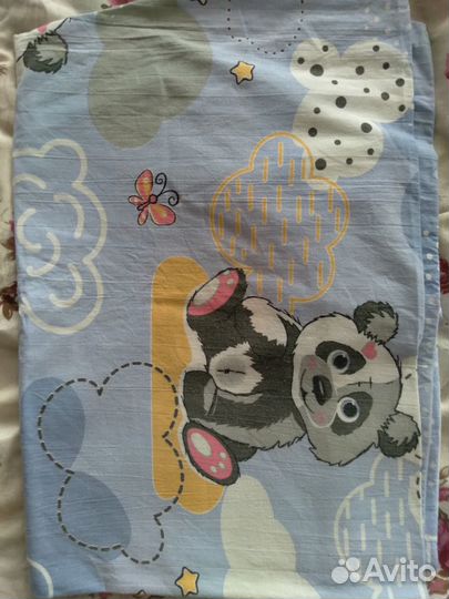 Набор постельного в детскую кроватку