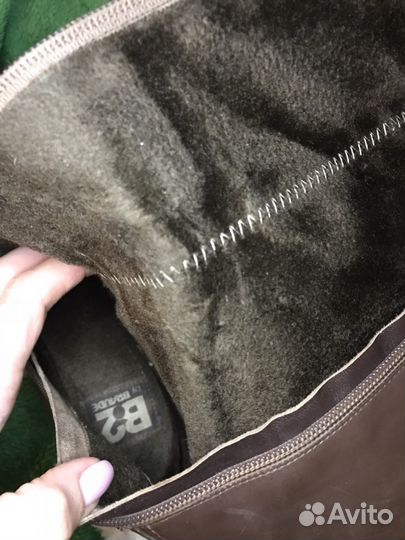 Б/У Сапоги осень/зима женские размер 38