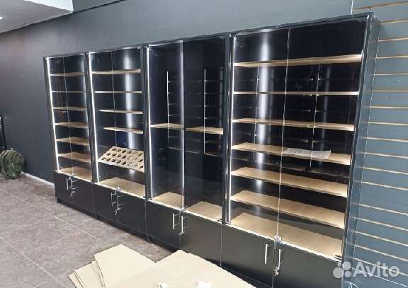 Новые Витрины для Табачного Магазина