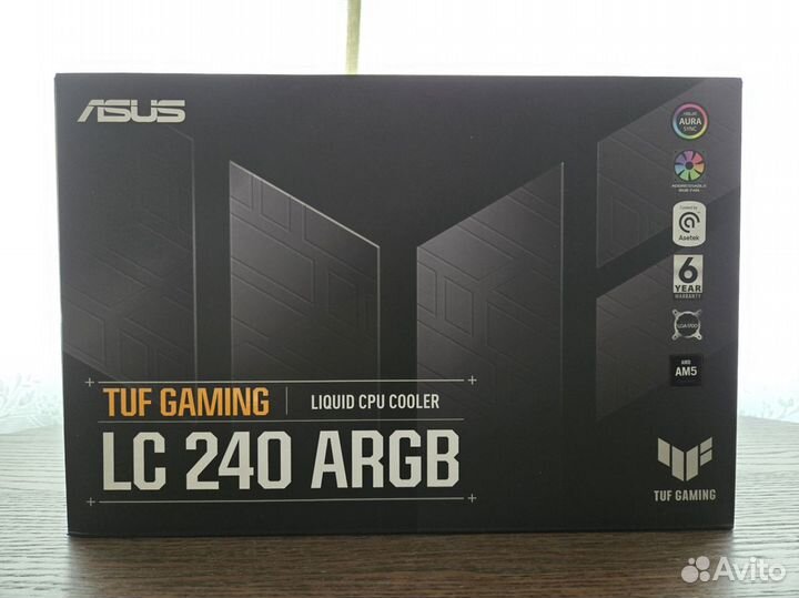 Охлаждения Asus TUF Gaming LC 240 ARGb новое