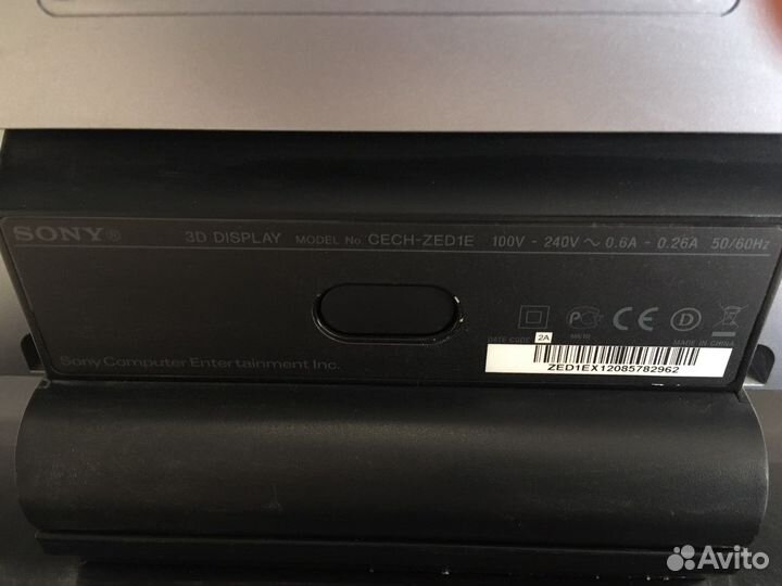 Sony playstation 3d display +очки 2 штуки