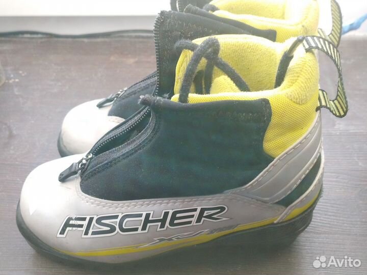 Лыжные ботинки fischer детские