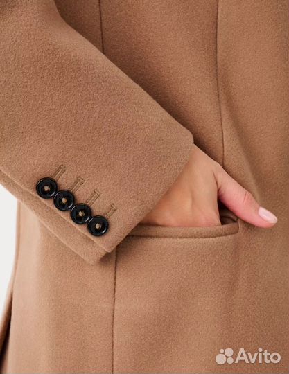 Пальто пиджак шерсть 44