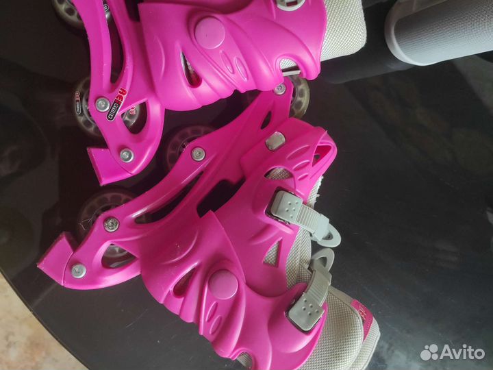 Роликовые коньки детские раздвижные