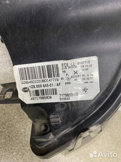 Фара левая BMW X6 E71 ксенон адаптив б/у ориг