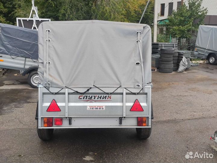 Прицеп Спутник 1912/37 тент 700 мм