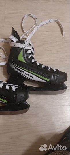 Коньки хоккейные размер 39
