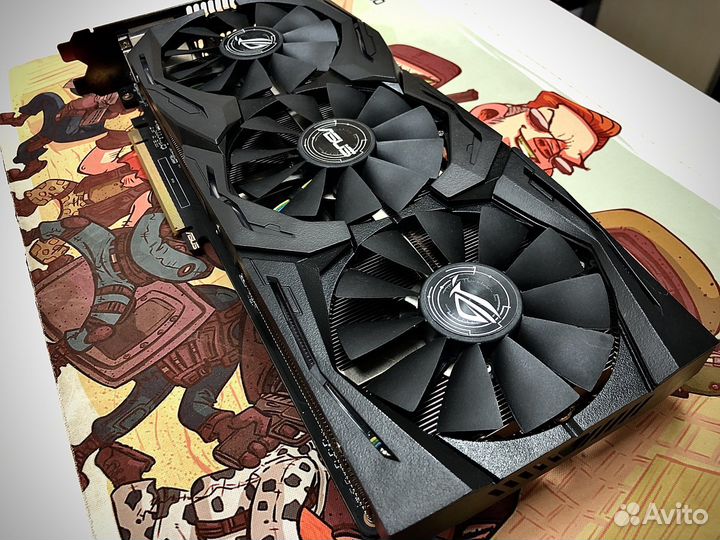 GTX 1060 6Gb Asus Rog Strix Gaming. Идеал