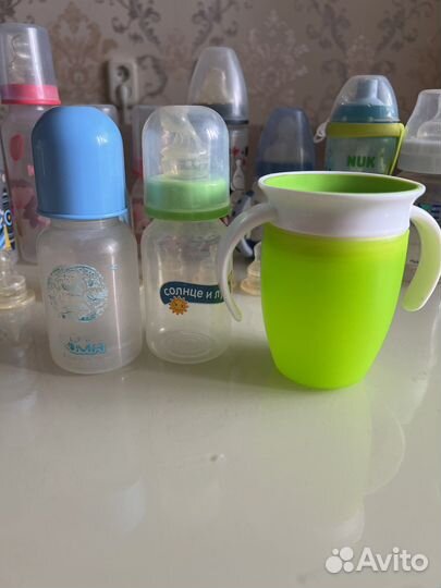 Бутылочки nuk