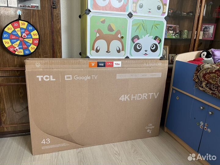 Телевизор ЖК 43 дюйма tcl