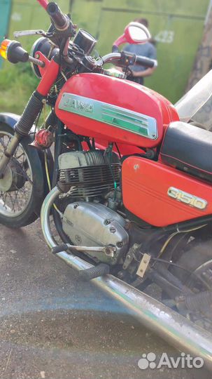 Jawa 350 с коляской