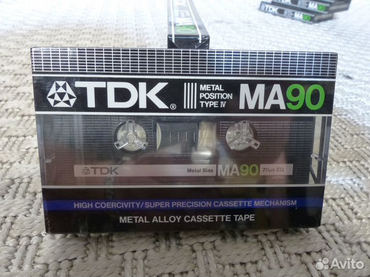 TDK MA90 остаток 6 шт. izxl запечатаны