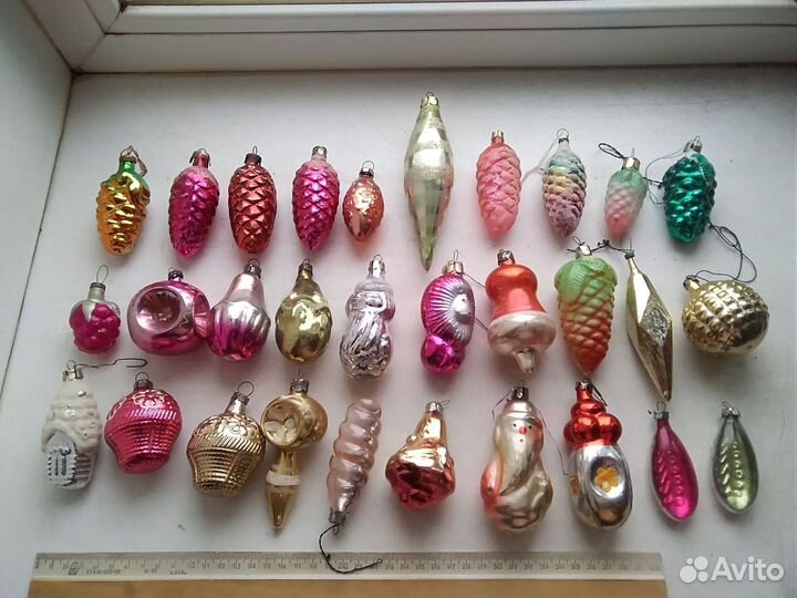 Елочные игрушки СССР