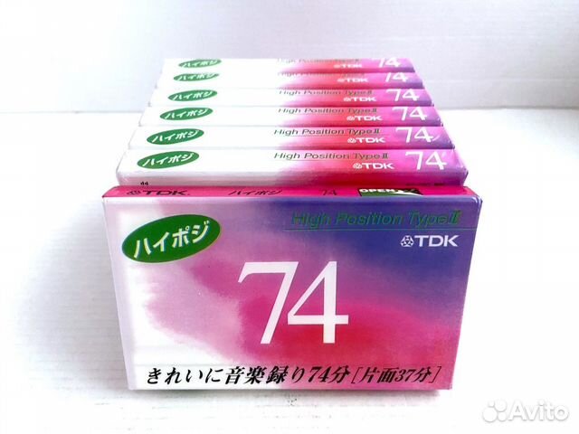 Аудиокассета кассета TDK DS 2 74 - 2000 г
