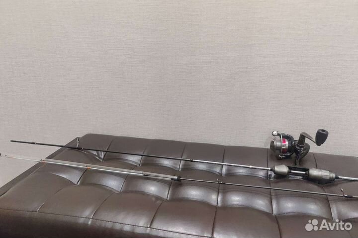 Спиннинг dayo 0.2-2 и катушка daiwa Crossfire 1000