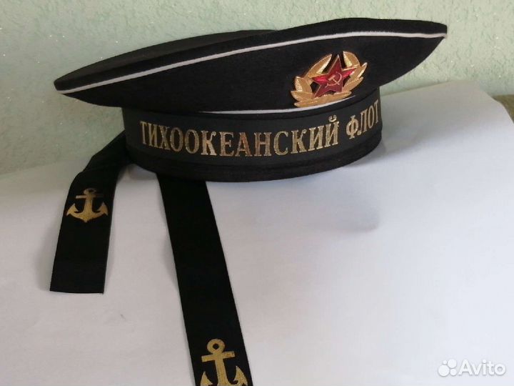 Фуражка бескозырка вмф