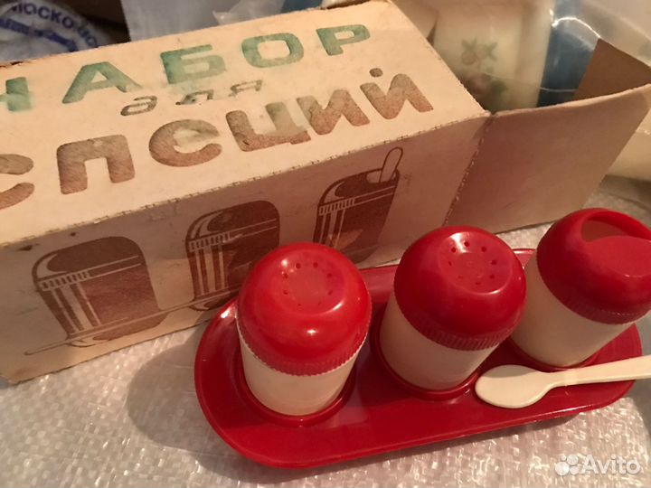 Три набора для специй (советские)