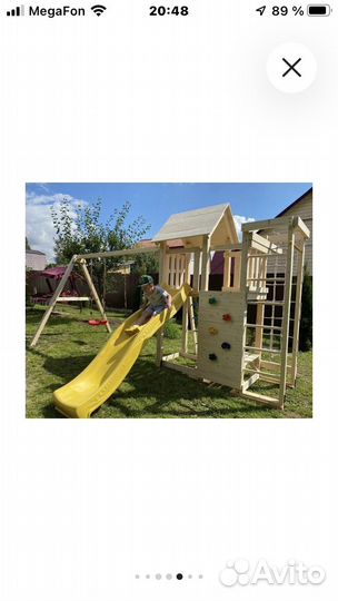 Детский спортивный комплекс уличный