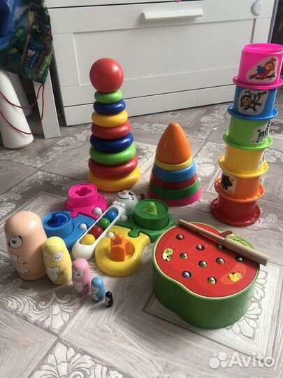 Игрушки для малышей пакетом