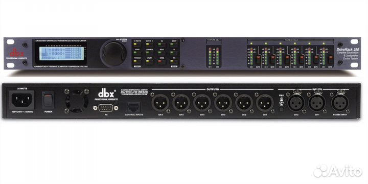Спикер процессор dbx DriveRack 260