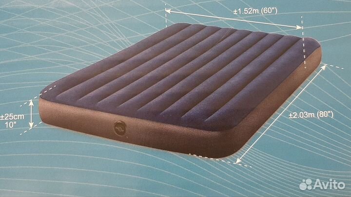 Надувной матрас intex 1,5х2