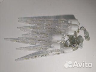 Гирлянда уличная vegas Сосульки 55036 теплый