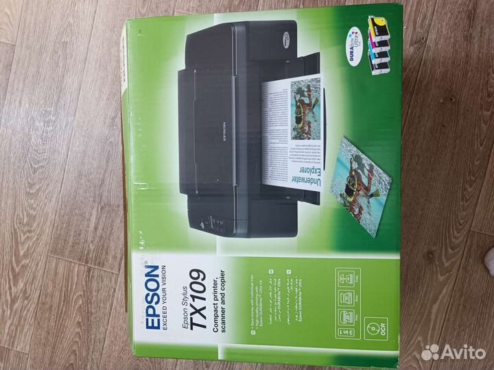Принтер струйный epson tx109