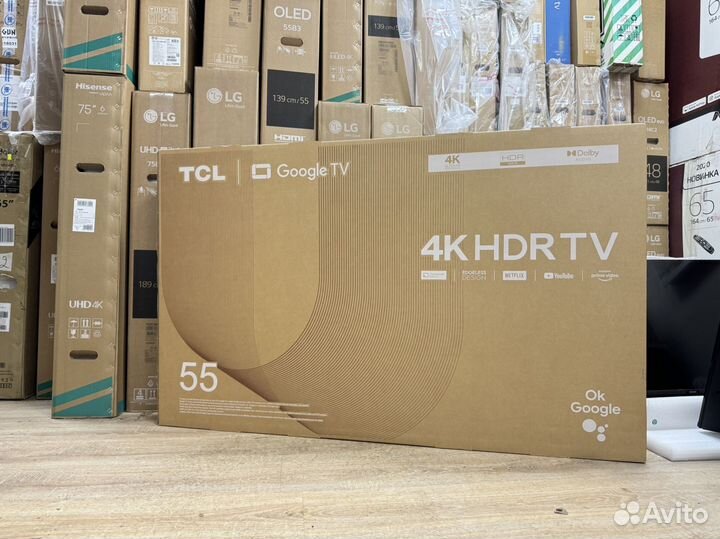 Новый 4K TCL 55 Android TV 2024