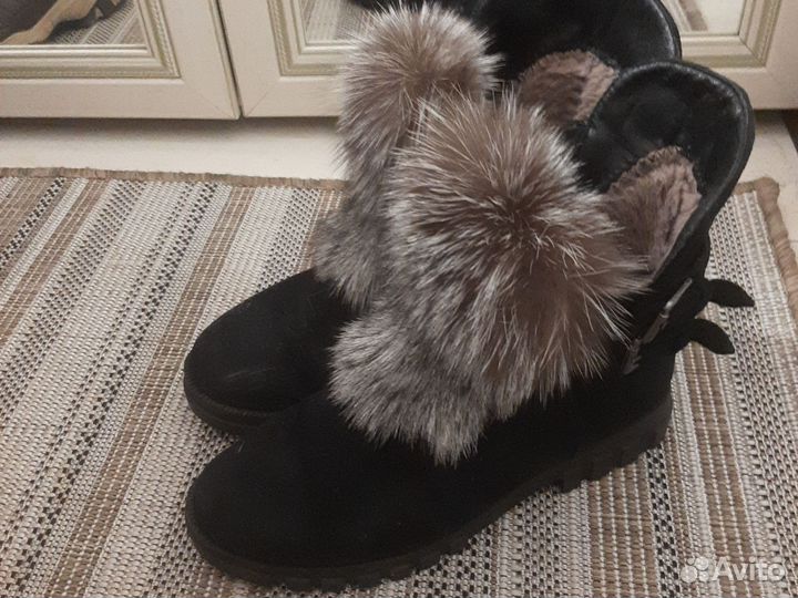 Натуральные сапожки