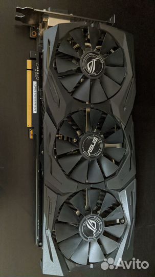 Видеокарта asus GeForce GTX 1080 strix OC