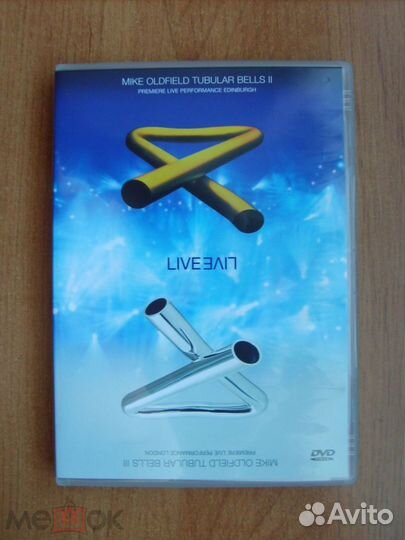 DVD.mike oldfield Tubular Bells II &III live