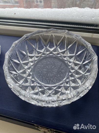 Пепельница СССР хрусталь