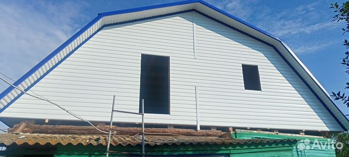 Кровля крыши обшивка домов