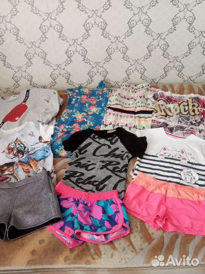 Пакет вещей для девочки р.140-152