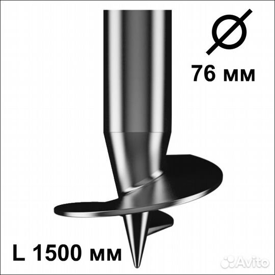 Фундамент свайный для легких строений