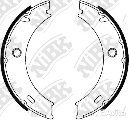 Колод. торм. бар. NiBK FN0576 FN0576 NiBK