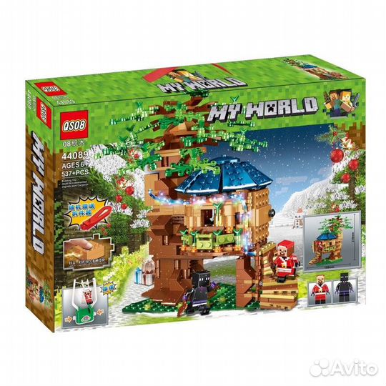 Конструктор Рождественский домик на дереве