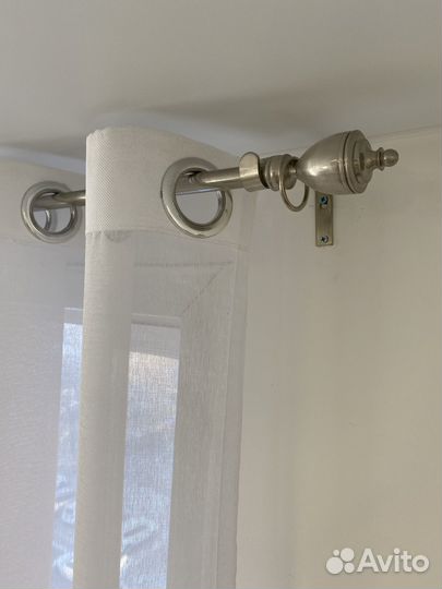 Карниз и гардина,раздельно или вместе