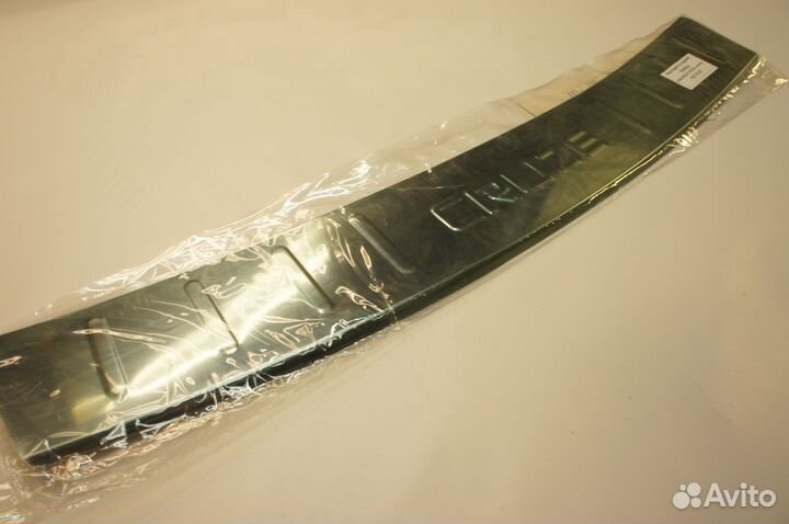 Накладка на бампер Шевроле Круз хэтчбек 2009-2015