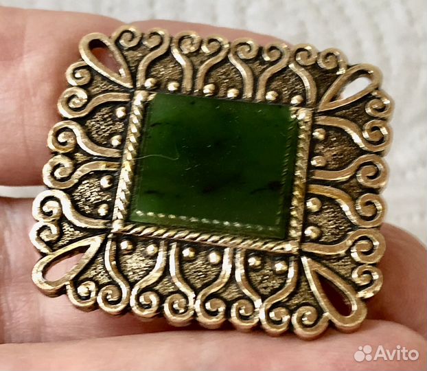 Брошь Кулон завод Рекорд винтаж СССР