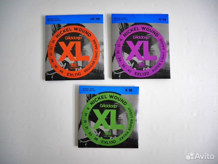 Струны для гитары от D'addario дадарио даддарио