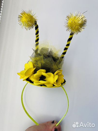 Пчелка.Божья коровка.Ободок