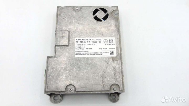 Блок управления Mercedes CLA c118 2019г. A24790066