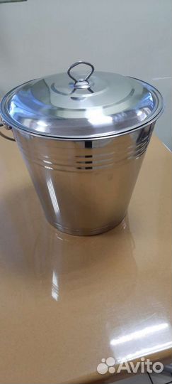 Ведро нержавейка 12л