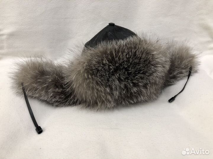 Шарка ушанка с мехом
