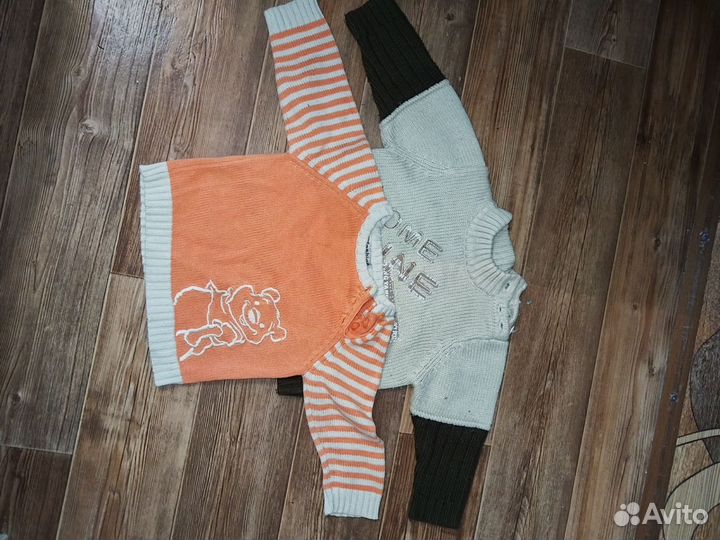 Вещи детские пакетом с 4 месяцев до 1.5 лет фото