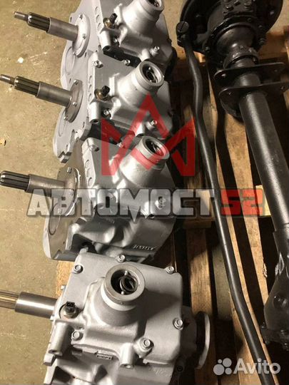 Коробка передач кпп газ-53,3307 квадр. фланец